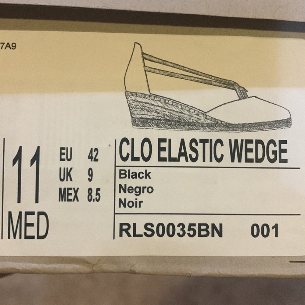 Beautiful black wedge - Picture 7 of 7